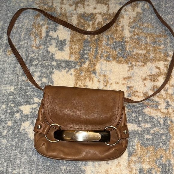 Crossbody/Clutch B. Makowsky Leather bag - Picture 1 of 9